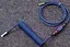 Кабель Keychron Type-A/Type-C Premium Coiled Aviator Cable-Straight Rainbow Palted Blue (CAB6_KEYCHRON) - мініатюра 2