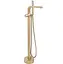 Змішувач для ванни Rea Clark brushed gold підлоговий REA-B5303 Золотий - мініатюра 1