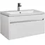 Тумба Мойдодир Prime 70-А з умивальником Cosmo 70 підвісна Білий - мініатюра 1