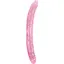 Двосторонній фалоімітатор Hi-Rubber Born To Create Pleasure 18 Inch 46 см рожевий - мініатюра 1