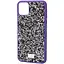 Чехол TPU Bling World Rock Diamond для Apple iPhone 14 Plus 6.7 Фиолетовый - миниатюра 1