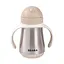 Поїльник Beaba з трубочкою металевий 250 мл бежевий (913633) - мініатюра 1