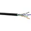 Патч-кабель Одескабель OK-Net КГПП-ВП 100 UTP CAT5е SL patch AWG26 4х2х0.48 бухта 305 м (7933129) - миниатюра 1