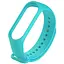 Ремешок Silicone Mi Band 3/4 Turquoise Синий (36) - миниатюра 1