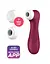Вакуумний стимулятор клітора з вібрацією Satisfyer Pro 2 Generation 3 Connect App бордовий - мініатюра 3