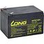 Акумуляторна батарея для ДБЖ Long 12 V / 12 А*ч (WP12-12A) - мініатюра 1