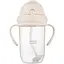 Кружка непроливайка Canpol babies з трубочкою та обтяжувачем 270 мл кремова (56/623_cre) - мініатюра 2