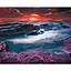 Картина по номерам Закат у водоспада Brushme 40x50 см разноцветная 000276980 - миниатюра 1