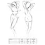 Комплект белья Passion ULLA Set black L/XL - миниатюра 5