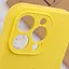 Чехол Epik Silicone Case Full Camera Protective AA для Apple iPhone 15 Pro 6.1 Желтый/Yellow - миниатюра 6