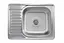Кухонная мойка из нержавеющей стали Valeso 6550 сатин (0,8/180 мм), Satin - миниатюра 8