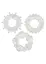Набор эрекционных колец You2Toys Stardust Rings 3 шт. прозрачный - миниатюра 2