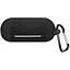 Чехол-накладка DK Silicone Candy Friendly с карабином для Sony WF-C700N (black) - миниатюра 1