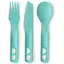 Набор столовых принадлежностей Sea To Summit Passage Cutlery Set 3 предмета Aqua Sea Blue (1033-STS ACK035021-120207) - миниатюра 1