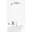 Душевая система Kohlman Foxal 2.0 35 chrome + BOX скрытого монтажа QW211FQ35-009, Хром - миниатюра 1