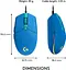Мышь компьютерная Logitech G203 Gaming Lightsync RGB Blue (910-005792) - миниатюра 4