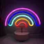 Світлодіодна неонова вивіска з підставкою HOSYMO Rainbow Neon Sign - мініатюра 4