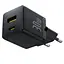 Зарядний пристрій Baseus Palm Fast Charger C+U 30W EU Cluster Black (with Mini White Cable USB-C to USB-C 60W (20V/3A) 1m) (P1011160A113-01) - мініатюра 8