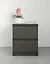 Приліжкова тумба MebelStar Нео 40x43x53 см Антрацит (MBS-1186) - мініатюра 3