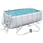 Басейн каркасний Bestway 56456 (412-201-122 см), 8124 л - мініатюра 1