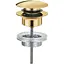Донний клапан Grohe Click-Clack 65807GL0, Золотий - мініатюра 1