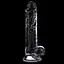 Фалоімітатор Flawless Clear Dildo 7.5' 19 см прозорий - мініатюра 4