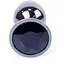Анальна пробка Boss Of Toys Boss Series - Jewellery Dark Silver Plug Black S, BS6400029, Срібний / Чорний - мініатюра 2