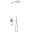 Душева система Kohlman Experience 25 chrome + BOX прихованого монтажу QW211EQ25, Хром - мініатюра 1