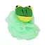 Мочалка для купания малышей Жабка MGZ-0912(Green) нейлон - миниатюра 1