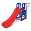 Дитяча гірка BAMBI YG2016-16-1 Пластик, д163-ш85-в103см, з баскетбольним кільцем, червона - мініатюра 1