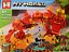 Конструктор 4 в 1 My World MG1108B Minecraft игровой набор Огненный дракон 215 деталей - миниатюра 3