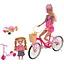 Кукла DEFA, 30 см, дочь 10.5 см, самокат, велосипед, фигурка (в ассортименте) - миниатюра 1