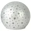 Світильник декоративний Chomik Куля скляний LED 12x11 см білий (BOZ1839) - мініатюра 1