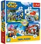 Набор Пазлы - (4в1) - "Непревзойденная команда" / Супер самолетики - миниатюра 1
