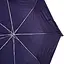Женский складной зонтик механический Happy Rain 97 см темно-синий - миниатюра 2