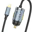 Адаптер автомобильный HOCO Lightning Cable car charger NZ7 1USB 20W серый - миниатюра 4