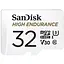 Карта памяти microSDHC SanDisk High Endurance 32 Gb (UHS-1 U3) class 10 V30 (100Mb/s) - миниатюра 1