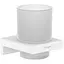 Склянка підвісна Hansgrohe AddStoris Matt White/скло 41749700 білий матовий - мініатюра 1