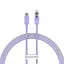 Кабель Baseus Explorer Series Fast Charging Cable with Smart Temperature Control Type-C to iP 20W 1m Purple - миниатюра 1