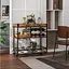 Барний візок Costway Mexico із кількома ярусами в стилі в стилі Loft - мініатюра 5