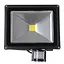 Прожектор Brille LED с датчиком движения IP65 HL-12P/30W NW - миниатюра 7
