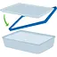 Форма Pyrex Pure Glass прямокутна з кришкою 22x17x7 см 1.5 л  (242A000/8045) - мініатюра 3