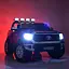 Електромобіль дитячий Bambi Джип Racer Toyota JJ2255EBLR-1 c музикою і катафотами Білий - мініатюра 5