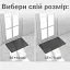 Дверний килимок Lovely Svi з петлевою щетиною розміром 40 x 60 для внутрішнього зовнішнього входу - Сірий (41022) - мініатюра 3