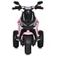 Електромобіль дитячий Bambi Мотоцикл M 5744EL-8 Racer 12V12Ah швидкість 7 км/год EVA колеса рожевий - мініатюра 3