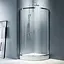 Душевая кабина Am.Pm Like 90x90 см стекло прозрачное без поддона хром матовый W83UG-315-090MT, Универсальная, прозрачная, хром матовый - миниатюра 3