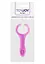 Эрекционное кольцо Toy Joy Vibrating Clit-stim C-ring 10 см розовый - миниатюра 4
