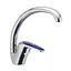 Змішувач для кухні CRON MAGIC 777 синя ручка (CR0116) - мініатюра 1
