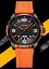 Часы наручные мужские Naviforce Young Orange Черный (3492) - миниатюра 8