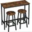 Барный стол и 2 барных стула Leobert Kidol в стиле Loft - миниатюра 1